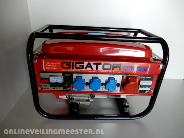 Aggregate, Silent Gigator OHV 6000, GPG6000, Red »