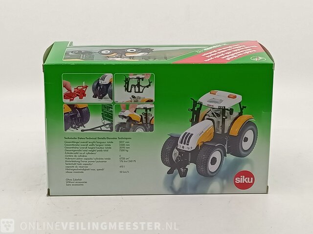 TRACTEUR STEYR 6240 CVT Communal 3286 SIKU 1/32