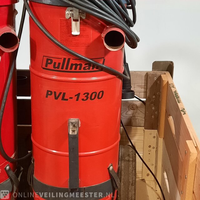2x Construction vacuum cleaner Pullman, o.a. PVL-1300
